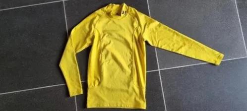 Gele thermische shirt Erima maat 158 - 164, Kinderen en Baby's, Kinderkleding | Maat 158, Gebruikt, Jongen of Meisje, Nacht- of Onderkleding