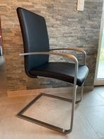 2 chaises de salle à manger, Maison & Meubles, Chaises, Métal, Comme neuf, Deux, Enlèvement