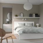 Bed Malm Ikea, Huis en Inrichting, Slaapkamer | Bedden, Ophalen, Overige materialen, Gebruikt, Wit