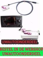 Aux kabel Iphone Ipod Geschikt voor Audi A3 A4 A6 A8 R8 TT R, Verzenden