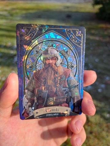 The Lord Of The Rings Carte de Gimli Holographique, Comme neuf, Cartes en vrac, Foil