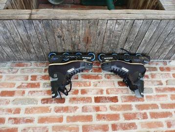Bauer hockey inline skates 1x gebruikt beschikbaar voor biedingen