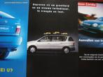 Toyota Corolla Indigo/Picnic TD/Corolla Brochure LOT de 3, Livres, Comme neuf, Envoi, Toyota