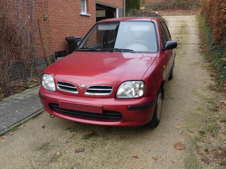 Nissan Micra, Autos, Nissan, Particulier, Micra, Attache-remorque, Diesel, Euro 2, Hatchback, 5 portes, Boîte manuelle, Rouge