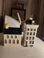Lot : 2 Maisonnettes Bols / KLM - porcelaine Delft, Ophalen of Verzenden