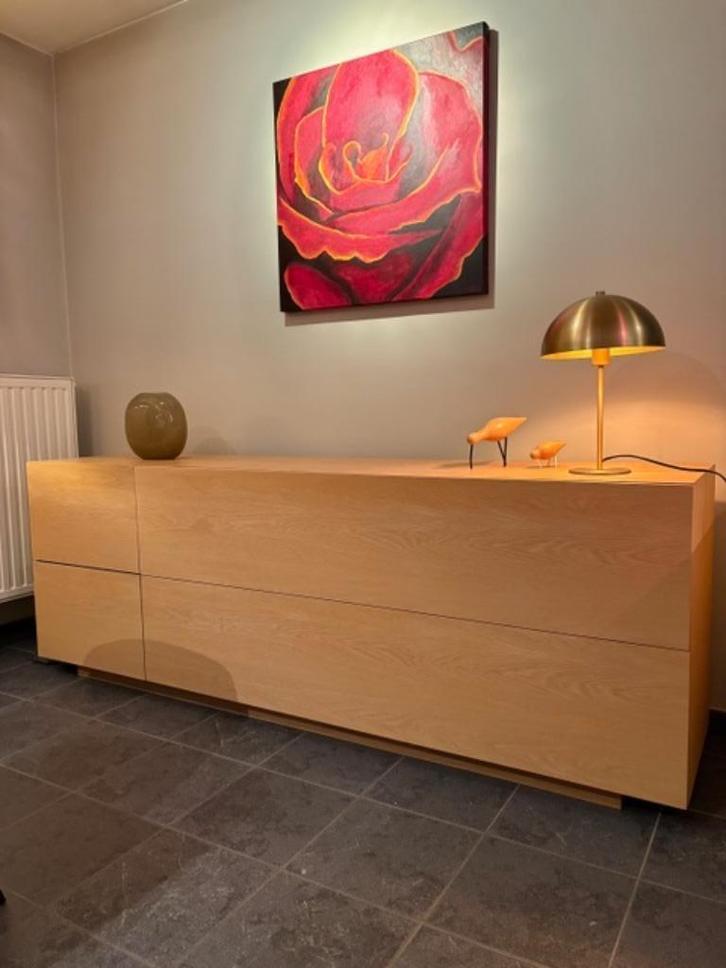 Buffetkast - dressoir met uitschijfbare lade, Huis en Inrichting, Kasten | Dressoirs, Gebruikt, 200 cm of meer, 50 tot 75 cm, Met lade(s)
