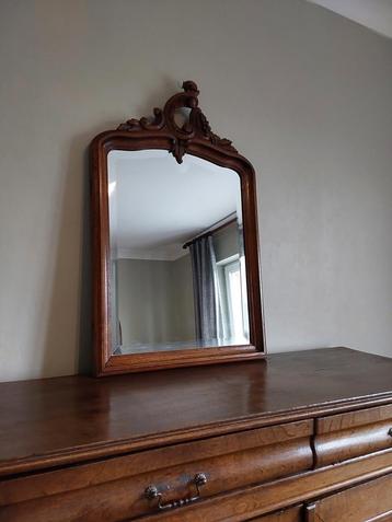 Ancien miroir biseauté en parfait état  beschikbaar voor biedingen