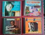 Accordeon hits 4 CD'S  voor 4 euro, Ophalen of Verzenden, Zo goed als nieuw