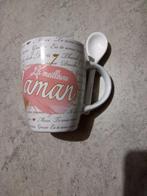 Une Jolie tasse/mug avec une cuillère "la meilleure maman ", Maison & Meubles, Cuisine | Vaisselle, Neuf, Céramique, Enlèvement
