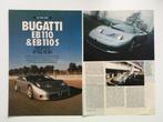 Artikel Bugatti EB110 & EB110S, Boeken, Auto's | Folders en Tijdschriften, Overige merken, Ophalen of Verzenden, Zo goed als nieuw