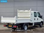 Iveco Daily 35C12 Kipper Dubbel Cabine Euro6 3500kg trekhaak, Autos, 120 ch, 3500 kg, Tissu, Iveco