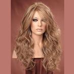 Pruik blondmix lang haar met krullen Gabby F14/22, Handtassen en Accessoires, Uiterlijk | Haarverzorging, Nieuw, Pruik of Haarverlenging