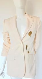 DOLCE & GABBANA APART JASJE, CREME, MAAT EU 36 (NEW €890) 💖, Kleding | Dames, Jasjes, Kostuums en Pakken, D&G, Overige kleuren