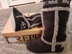 Laarzen zwart mt 40, Neuf, Enlèvement ou Envoi, Replay, Bottes hautes