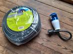 Nieuwe verlengkabel 20m met adaptor, Caravans en Kamperen, Ophalen of Verzenden, Nieuw