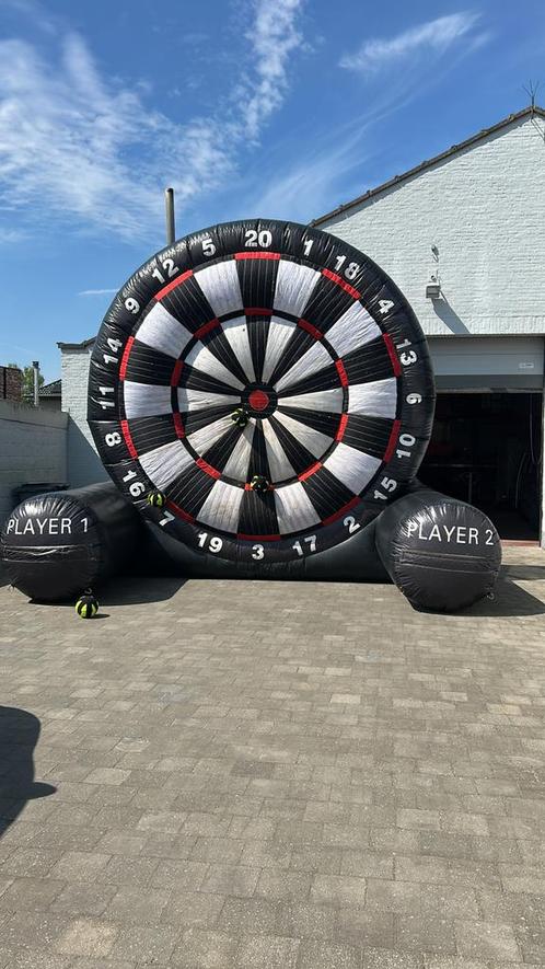 Xxl voetbal darts te huur, Hobby en Vrije tijd, Feestartikelen | Verhuur, Zo goed als nieuw, Ophalen of Verzenden