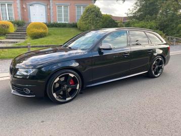 AUDI S4 B8 462cv FULL GPS Cuir Airco, Auto's, Audi, Automaat, Zwart, 1700 kg, Zwart