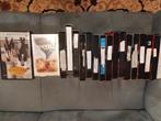 18 VHS videocassettes met films o.a. Rainmaker en Titanic, Enlèvement