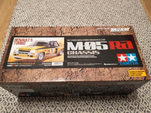 Tamiya Renault 5 Turbo Rally M05RA (2WD) – 47435, Hobby en Vrije tijd, Modelbouw | Auto's en Voertuigen, Nieuw, Tamiya, Ophalen of Verzenden