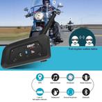 2 stuks Motor headset intercom bluetooth helm EJEAS V6 PRO, Motoren, Ophalen, Nieuw