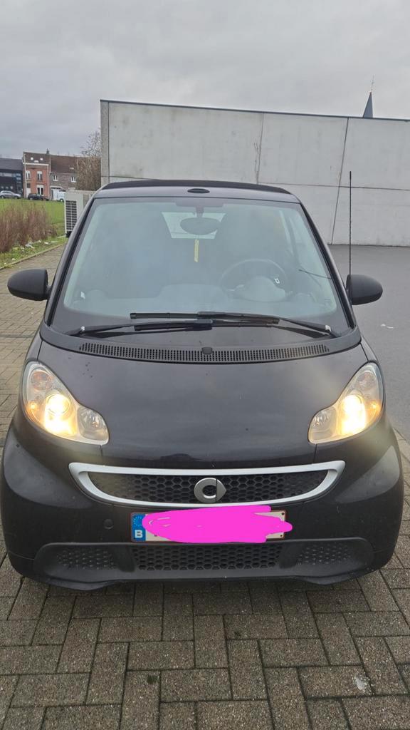 Vend Smart Fortwo mhd cabriolet noir parfait état, Autos, Smart, Particulier, ForTwo, ABS, Airbags, Air conditionné, Alarme, Bluetooth