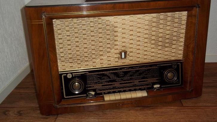 oude Philips radio BD643A, Antiek en Kunst, Antiek | Tv's en Audio, Ophalen