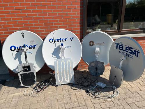 Automatische schotelantenne, Audio, Tv en Foto, Schotelantennes, Gebruikt, (Schotel)antenne, Ophalen
