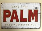Palm bier metalen vintagelook reclamebord wandplaat, Nieuw, Reclamebord, Plaat of Schild, Palm, Verzenden