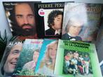 set van 7 vinyl Franse liedjes, Cd's en Dvd's, 1960 tot 1980, Gebruikt, Ophalen of Verzenden, 12 inch
