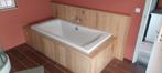 Ligbad van polyestor acryl met ombouw meubel, Bricolage & Construction, Sanitaire, Enlèvement, Baignoire