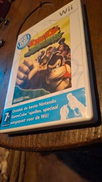 Nintendo wii donkey kong junglebeat nieuwstaat beschikbaar voor biedingen