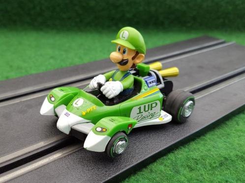 Carrera Go: Mario Kart 'Luigi', Kinderen en Baby's, Speelgoed | Racebanen, Gebruikt, Racebaan, Elektrisch, Carrera, Ophalen of Verzenden
