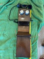 ntieke Bell wandtelefoon ca. 1920 – magneto, Ophalen