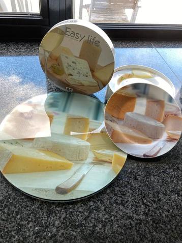 Set van 4 kaasborden beschikbaar voor biedingen