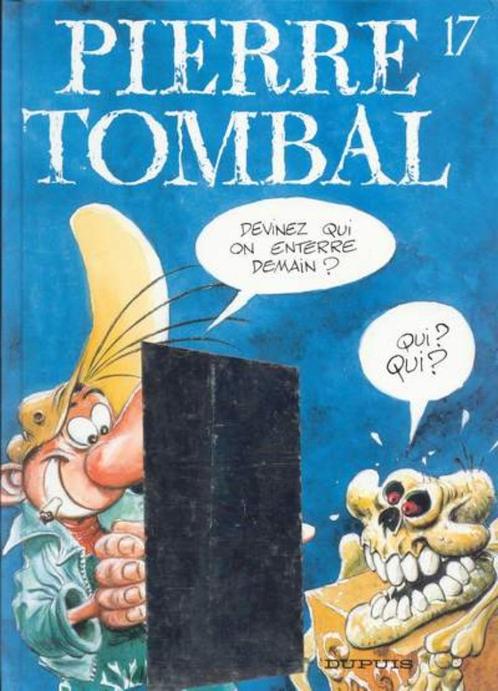 Pierre Tombal , Devinez qui on enterre demain ?,Première edi, Boeken, Stripverhalen, Zo goed als nieuw, Eén stripboek, Ophalen of Verzenden