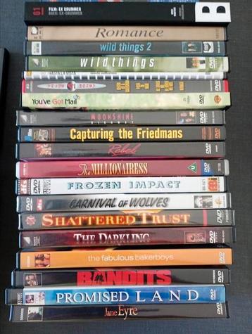 40-tal dvd's beschikbaar voor biedingen