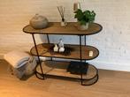 Sidetable, Huis en Inrichting, Ophalen, 50 tot 100 cm, Zo goed als nieuw, Ovaal