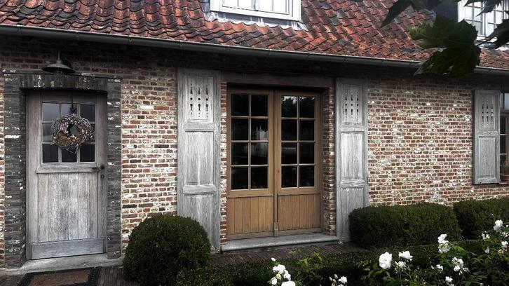 Houten luiken, Antiek en Kunst, Curiosa en Brocante, Ophalen