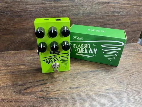 M-vave Classic Delay Effect Pedal in perfecte nieuwstaat!, Muziek en Instrumenten, Effecten, Zo goed als nieuw, Delay of Echo