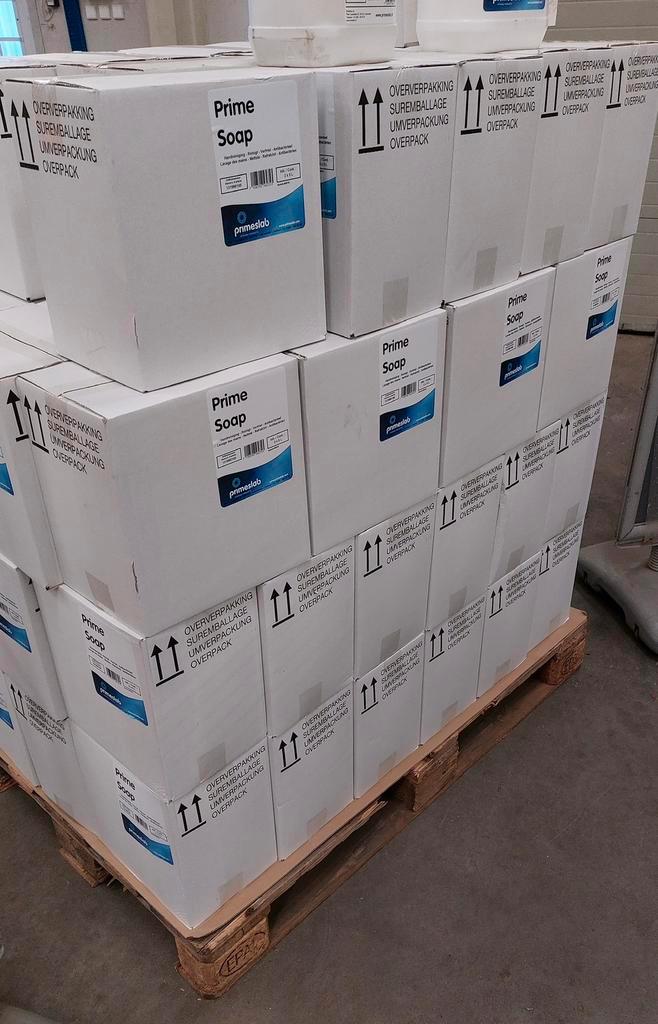 Pallet van 50 flessen antibacteriële handreiniger  5 liter, Doe-het-zelf en Bouw, Gereedschap | Handgereedschap, Ophalen