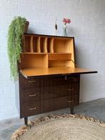 Retro vintage mid-century secretaire, Ophalen of Verzenden, Gebruikt, Retro,vintage,mid-century