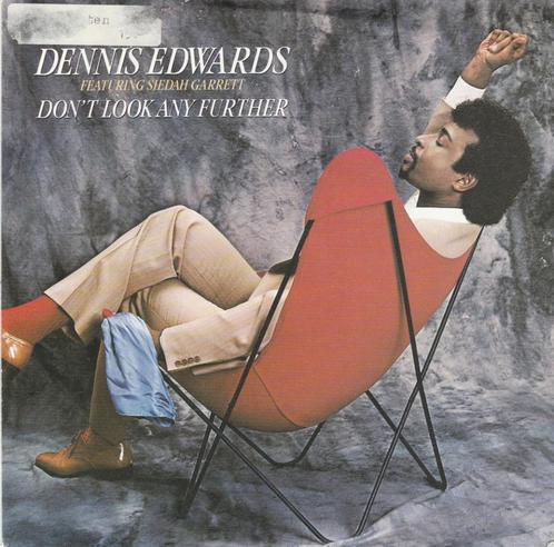 45T: Dennis Edwards:Don't look any further    Funk, Cd's en Dvd's, Vinyl | R&B en Soul, Gebruikt, 1980 tot 2000, Overige formaten