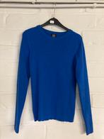 Blauwe aanpassende geribbelde trui, Groggy, 16 jaar, Enfants & Bébés, Vêtements enfant | Taille 176, Enlèvement ou Envoi, Pull ou Veste