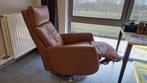 electrische relaxzetel, Huis en Inrichting, Fauteuils, Ophalen, Zo goed als nieuw, Leer, Design