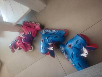 Kinderskates met verstelbare maat. Om te leren skaten beschikbaar voor biedingen