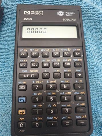 HP HEWLETT PACKARD 20 S, Divers, Calculatrices, Enlèvement ou Envoi, Comme neuf