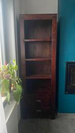 Meuble style en bois brun foncé, Maison & Meubles, Armoires | Bibliothèques, Comme neuf, Avec tiroir(s), 50 à 75 cm, 150 à 200 cm