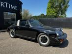 Porsche 911 Carrera Targa 1986, Auto's, Porsche, Achterwielaandrijving, Zwart, Zwart, Leder
