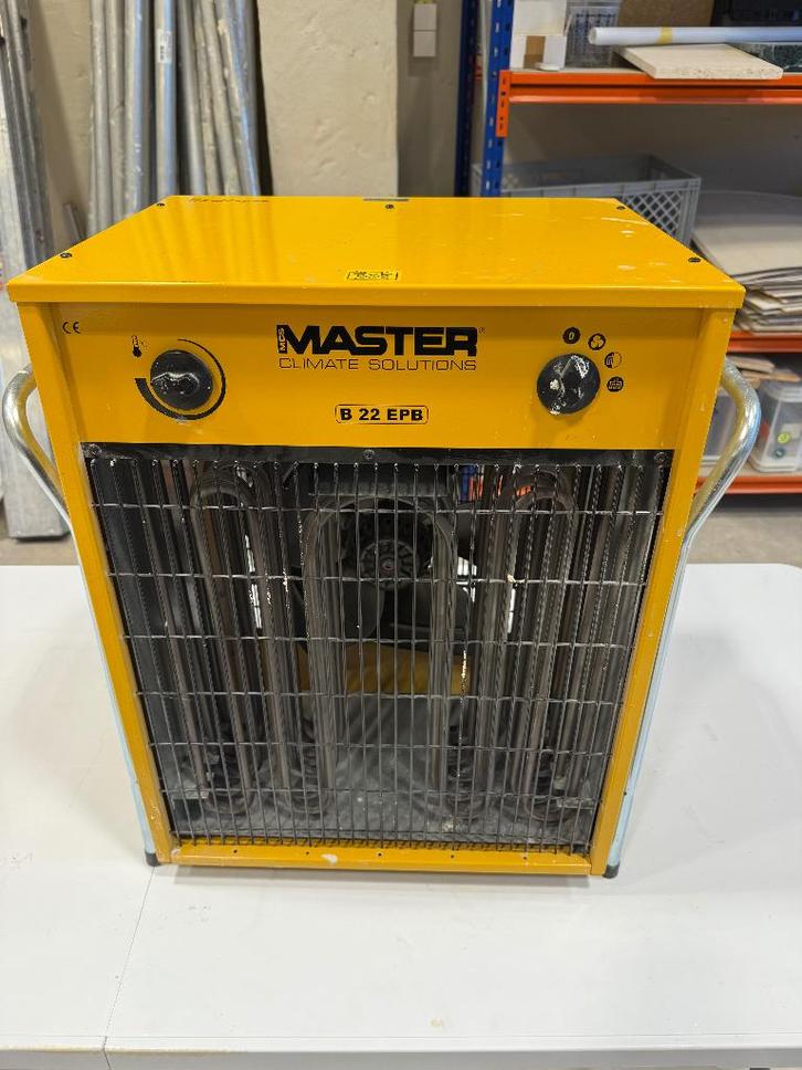 Master B 22 EPB krachtstroom heater 22kW (400V/32A), Bricolage & Construction, Chauffage & Radiateurs, Comme neuf, 800 watts ou plus