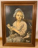Reproduction du tableau de Jean Baptiste Greuze The Wool Win, Antiquités & Art, Enlèvement ou Envoi